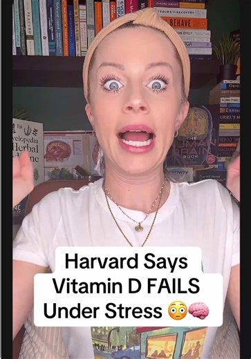 What if vitamin D never lifted YOUR mood because YOUR body couldn’t use it? 🤯 Vitamin D isn’t active when you swallow it. It’s a precursor hormone. Your liver has to convert it. Your kidneys have to convert it again. Then it has to bind vitamin D receptors inside your cells to turn on genes for mood, immune balance, and nervous system repair. And trauma? Trauma breaks that chain. Chronic emotional stress: - suppresses vitamin D receptor expression - raises cortisol - increases inflammation - bl