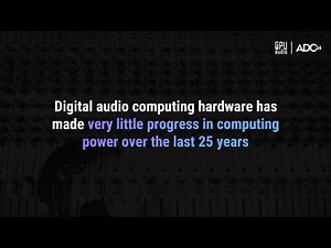 Accelerated Audio Computing - Unlocking the Future of Real-Time Sound Processing Alexander Talashov