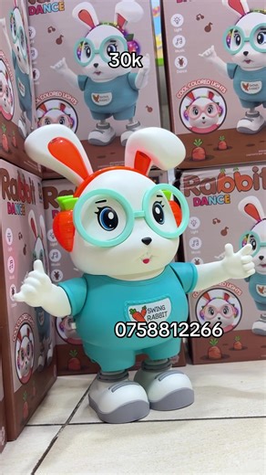 Musical dancing rabbit with lights #rabbit #toys #fyppppppppppppppppppppppp