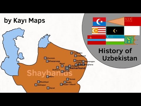 History of Uzbekistan (OUW) every year (1428-2026)