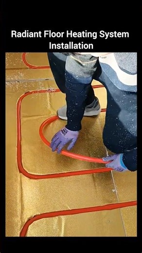 Radiant Floor Heating System Installation
