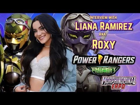 Liana Ramirez Interview: Power Rangers Beast Morphers CyberVillain Roxy at Morphinominal Expo