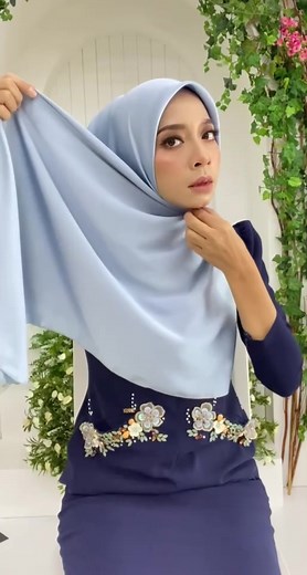 Premium Curve Satin Style 'Bawal Shawl' Tutorial
