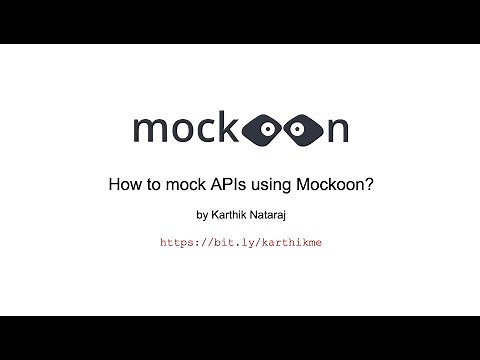 How to mock APIs using Mockoon?