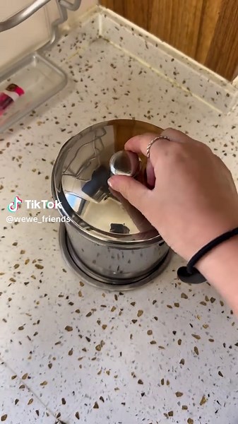 Stainless Steel Oil Filter Pot with Lid | Cooking Oil Separator