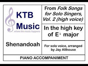 Shenandoah (Althouse)[Piano Accompaniment]