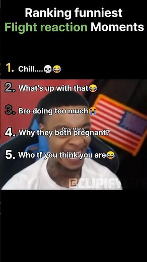 Ranking funniest Flight react moments #FlightReacts #dharmann