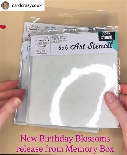 MEMORY BOX | Diecuts & Stamps on Instagram: "The new release is here! We hope you enjoy the Birthday Blossoms collection. #memoryboxco #diecutting #cardmaking #crafting #handmadebirthdaycard"