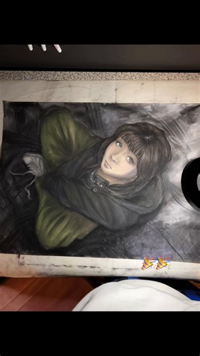 Creating a Stunning Self Portrait with Chalk and Charcoal