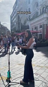 #hallelujah #busking #busker #singer #singing #cover | Leire