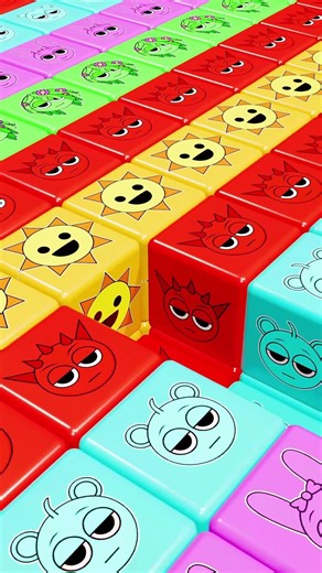 Sprunki Sliding Cubes 2 #roblox #incredibox #minecraft