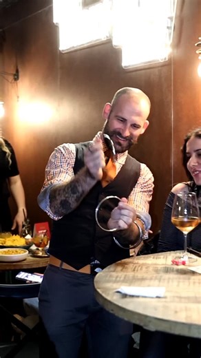 14 reactions | ✨ A touch of old-school magic, brought right to your fingertips! The legendary Linking Rings — reimagined in miniature. Every clang, twist, and shimmer pulls you closer as metal melts through metal in pure sleight-of-hand perfection. No stage. No smoke. Just real magic, up close. #CloseUpMagic #SleightOfHand #LinkingRings #MagicVibes #StreetMagic #IllusionArtist #MagicianLife | David Shmagic קוסם שמשמח אנשים | Facebook