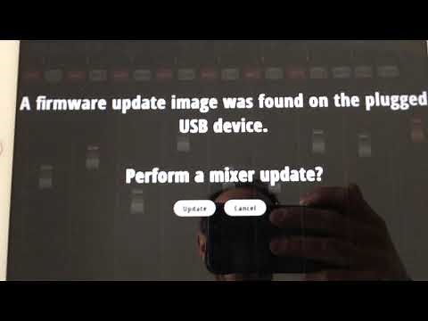 Soundcraft UI16 Actualizacion frimware