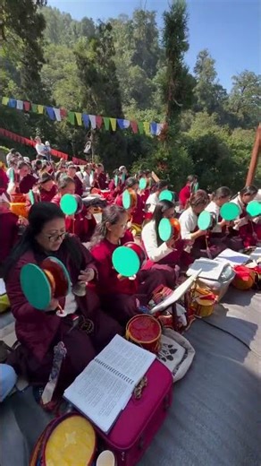 Tibetan Buddhist Chöd Practice | Sacred Chanting and Drumming in the Himalayas #tibetantemple #chöd