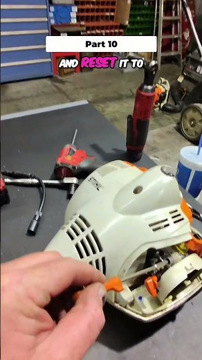 How to Reset the High and Low Adjustment Screws on STIHL FS40C