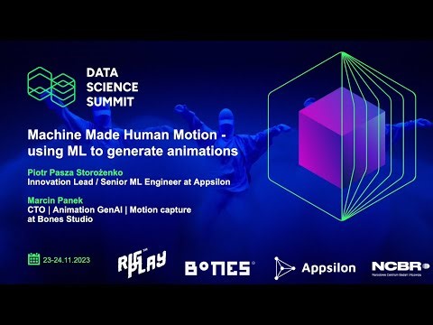 Machine Made Human Motion - using ML to generate animations | Appsilon x Bones Studio