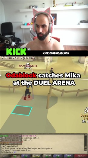 Odablock Warriors get revenge on MIKA#odablock #streamerclips #osrs #runescape
