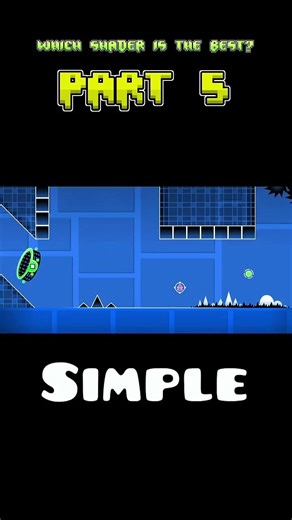 Wh itch shader is better #geometrydash #gd #gaming