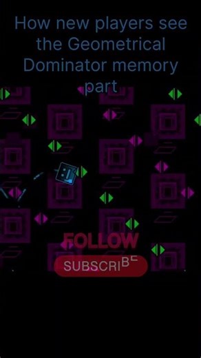 How New Players see the Geometrical Dominator memory part #gd #geometrydash #jumpscare#youtubeshorts