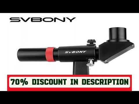 A must-have product! Svbony Telescope 6x30 Right-Angle Correct-Image Optical Dot Finderscope Astro