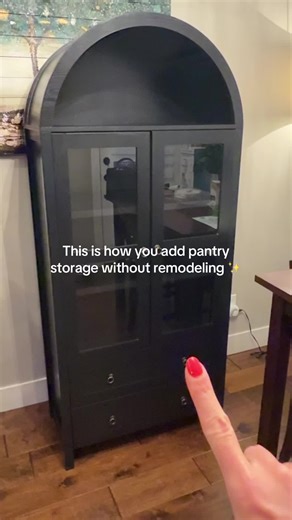 Elegant Arched Kitchen Cabinets for Storage Solutions