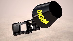 From drilling to mixing in under 2 minutes! Mix cement, mulch, fertilizer, animal feed & more in our Digga Cement Mixer, easy to connect and maintenance free. More info here: https://www.diggausa.com/cement-mixer.php | Digga North America