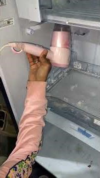 Remove Fridge Ice in 5 Minutes! 🧊❄️