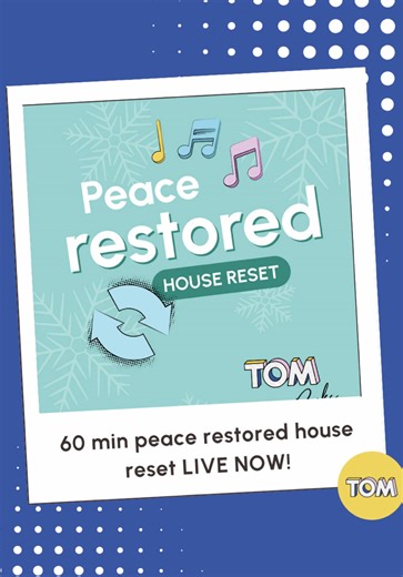 A 60-minute guided clean that calms your house and your head. LIVE NOW in The Organised Method app ❤️#cleantokuk #theorganisedmethod #cleaningapp #cleaning