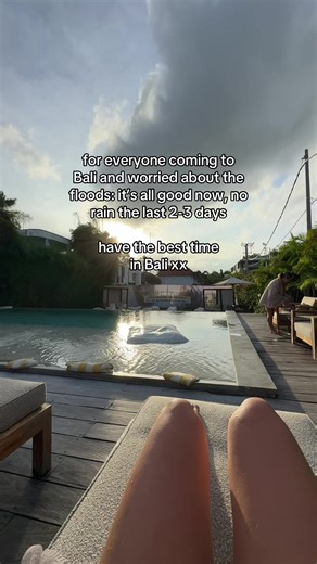Enjoying Bali's Beautiful Weather