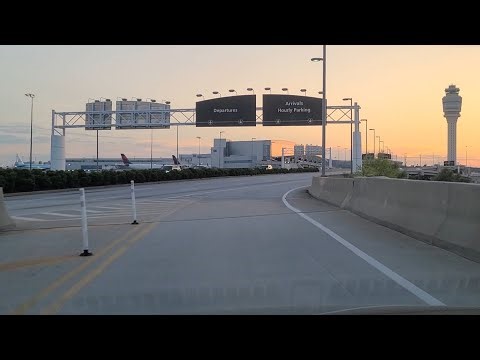 watch - looping around the international ATL Airport for pickup - a YouTube travel video