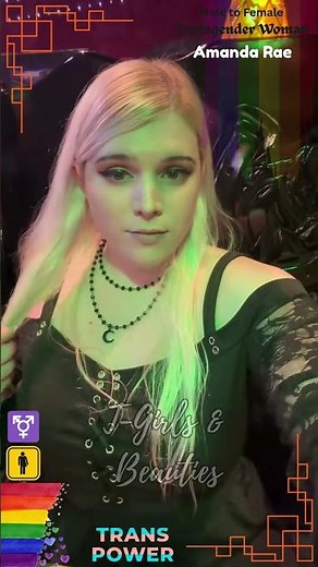 Amanda Rae 💖 Trans Confidence & Style Glow-Up 🔥 - #transgender #viral #shorts