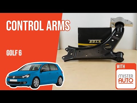How to replace the control arms Golf mk6 🚗