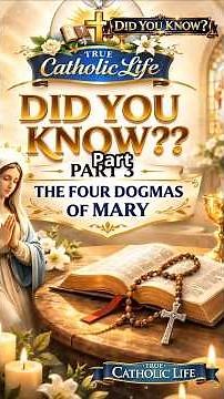 Did you Know? The Four Dogmas of Mary.