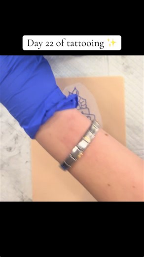 Tattoo Tutorial: My First Smudged Stencil Experience