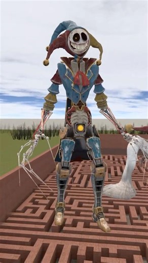 I FOUND PROTOTYPE 2 LEGS AND ALL PROTOTYPE POPPY PLAYTIME 5 IN MAZE MAP! Garry's Mod #shorts