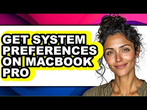 How to Get System Preferences on Macbook Pro (updated)