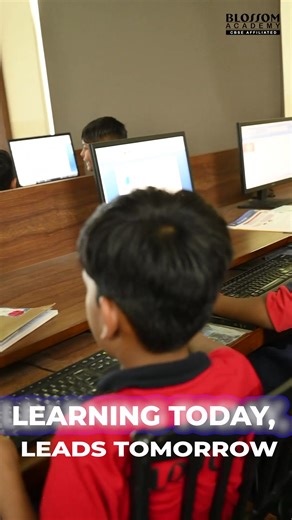 The Computer Lab is the heart of digital learning — where every student gets a chance to dive into the ocean of knowledge, explore the world beyond books, and create innovations that shape the future." . . . . . . #DigitalDreams #TechSavvyStudents #CodeToCreate #FutureThroughTechnology #BlossomAcademy #CBSE #Suratgarh #BestschoolinSuratgaarh #School #blossomacademy #education #SmartLabSmartMinds | Blossom Academy
