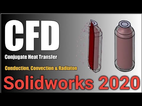 Mastering CFD Conjugate Heat Transfer Analysis in SolidWorks: Conduction, Convection, and Radiation