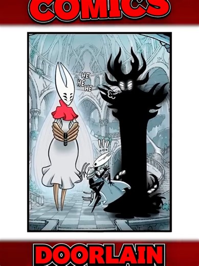 COMICS HOLLOW KNIGHT SILKSONG #dublagem #cartoon #hollowknight