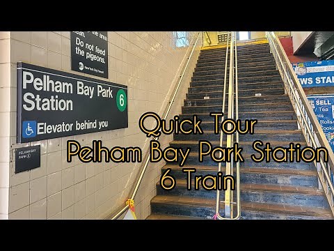 Walking NYC / Pelham Bay Park Station / 6 Train / Tour / Bronx / NY / 2021