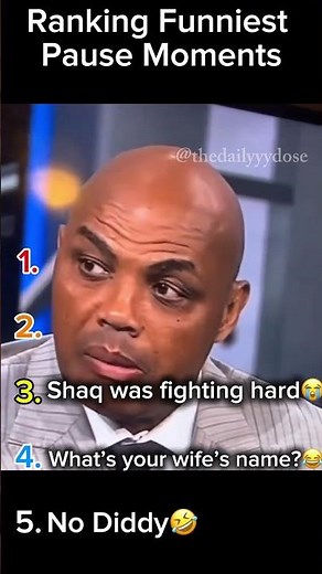 Ranking Funniest Pause Moments