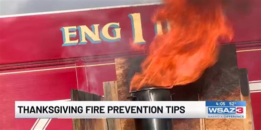 Cooking fire prevention tips ahead of Thanksgiving