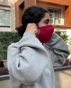 String Masks are designed to fit perfectly to most face sizes. The pleats open up or fold in depending on your use. Learn more about the masks on our website. #dailyobjects | DailyObjects