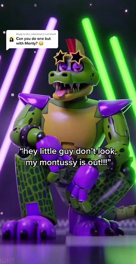 Reply to @the_kikkoman i forgot how to blink #fnaf #fnafsecuritybreach #securitybreach #monty #montgomerygator #montussy #aligussy #meme #fyp
