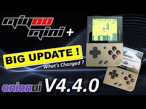 Miyoo Mini Plus / Onion OS V4.4.0 UPDATE