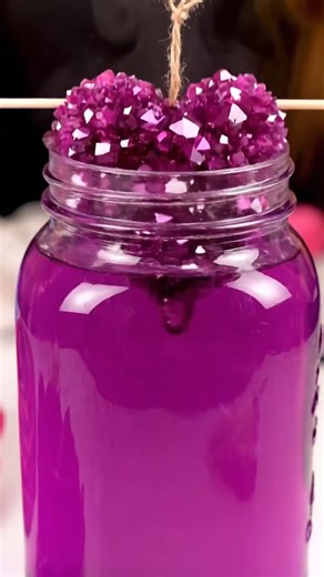 Raspberry-Plum Crystal Heart Ornament Materials: Raspberry, plum, or purple pipe cleaners String or thin twine Wooden skewers, chopsticks, or pencils Scissors Borax powder Water Essential oils (rose, berry, vanilla, lavender, or ylang-ylang) Food coloring (red and purple or red with blue) This charming ornament combines vibrant colors with delightful scents, creating a lovely decoration that can brighten any space. The unique crystal formation offers a delightful glass-like appearance in the sha