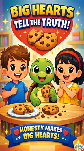 Honesty for Kids | Little Values Big Hearts ❤️ Fun Moral Story for Kids | Learnzy