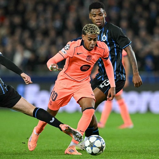 34K views · 5.8K reactions | Barcelona fought back three times to snatch a 3-3 draw at Club Brugge in the Champions League, #kwekuchainz #championsleague #ClubBrugge #FCBarcelona | Express Update | Facebook