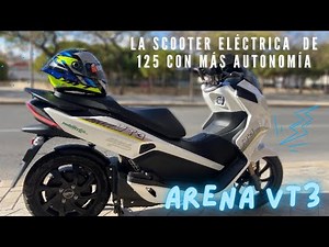 ARENA VT3 ⚡️ La scooter eléctrica con más autonomía de baterías extraíbles