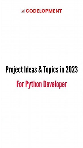 Python Project Ideas for Beginners 💯 #shortvideo #pythonprojects #miniproject #viralshorts